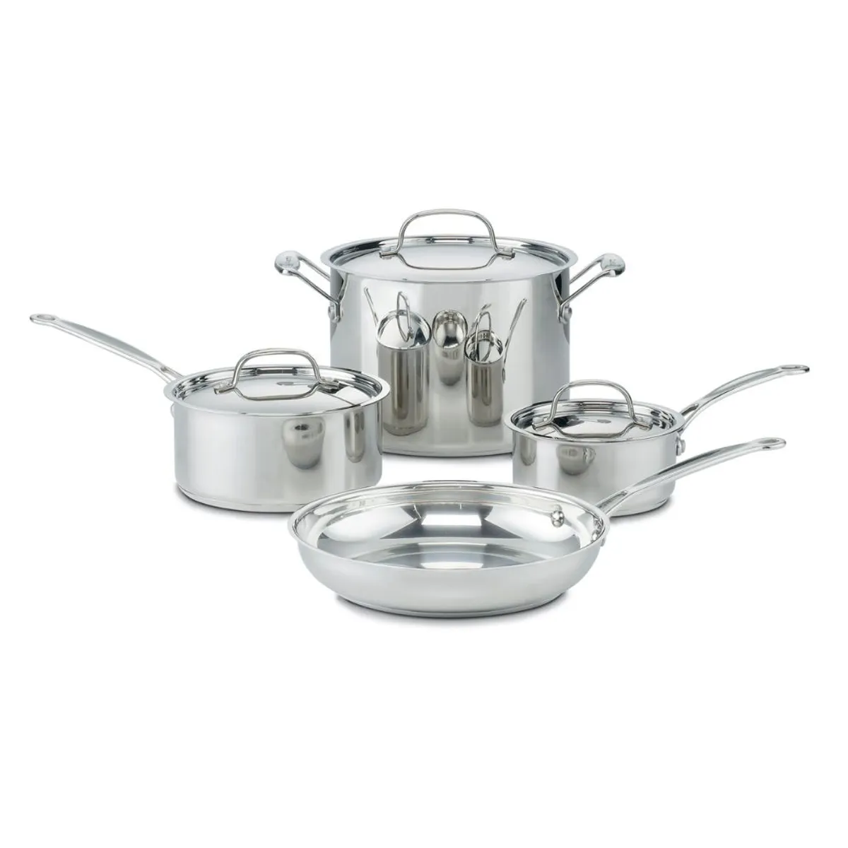 CUISINART - Set De Ollas 7 Pcs Chef ´S Classic 77-7P1 Cuisinart