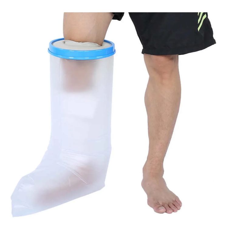 GENERICO - Protector Impermeable Para Pierna Vendaje Yeso Y Heridas