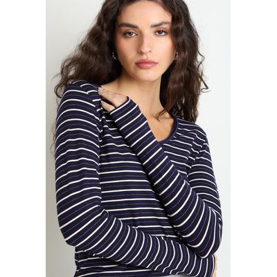 Imagen 2 del producto Polera Manga Larga Mujer Azul