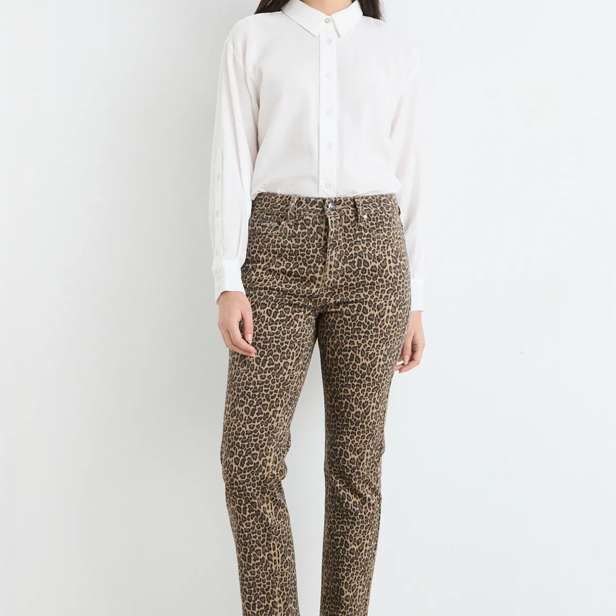 ASH - Jeans Mujer Café Ash