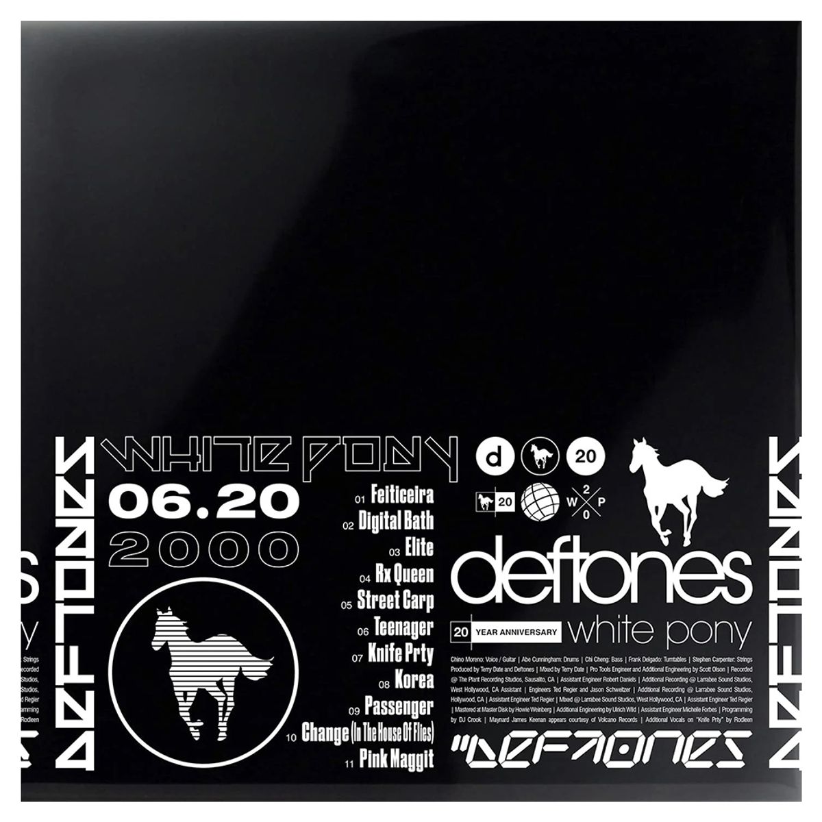 REPRISE RECORDS - Deftones -White Pony 20th Anniv Vinilo Cuádruple+Litografía