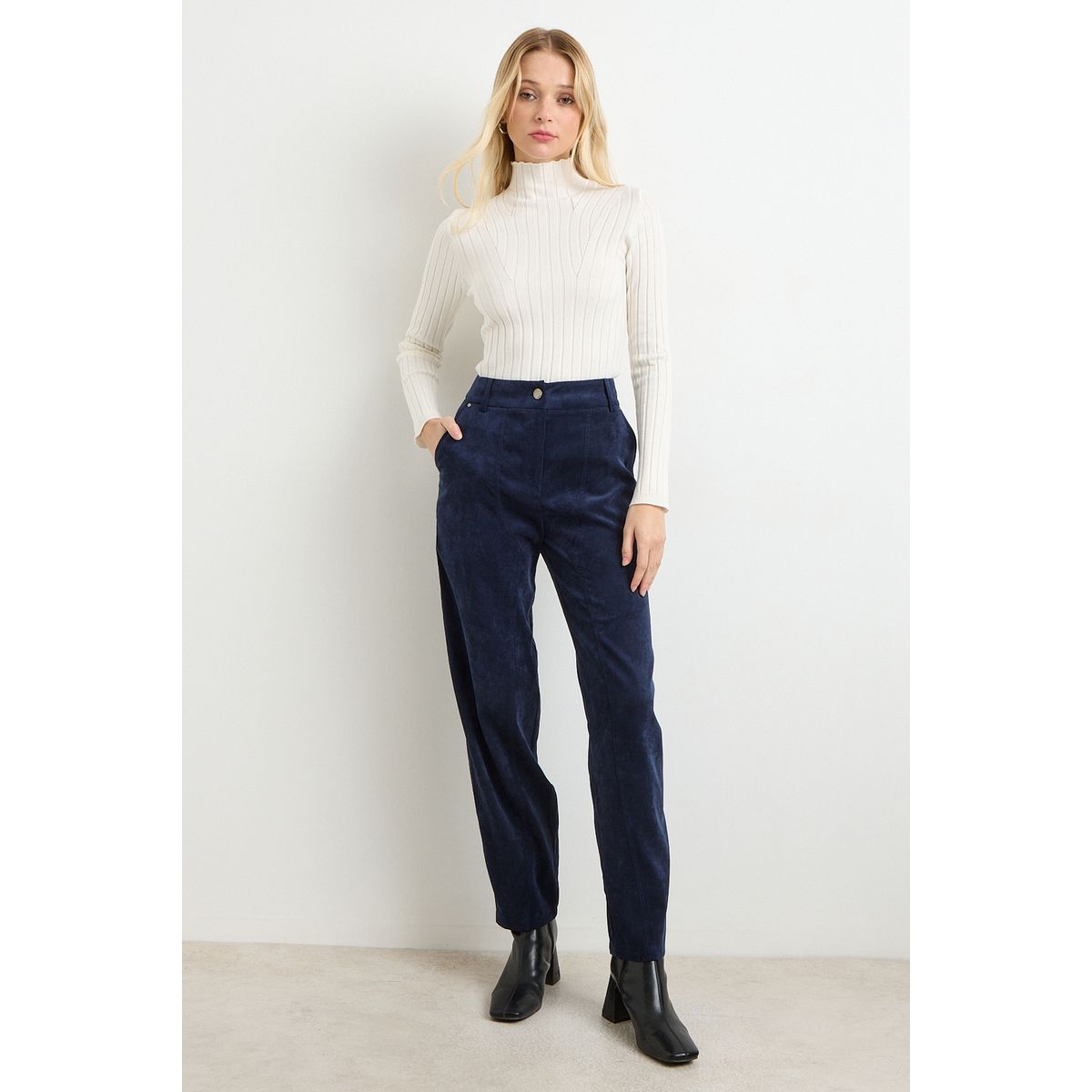 ASH - Pantalon Mujer Azul Ash