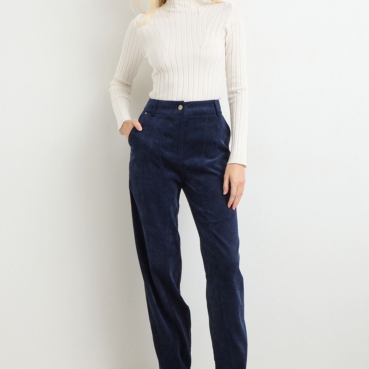 ASH - Pantalon Mujer Azul Ash