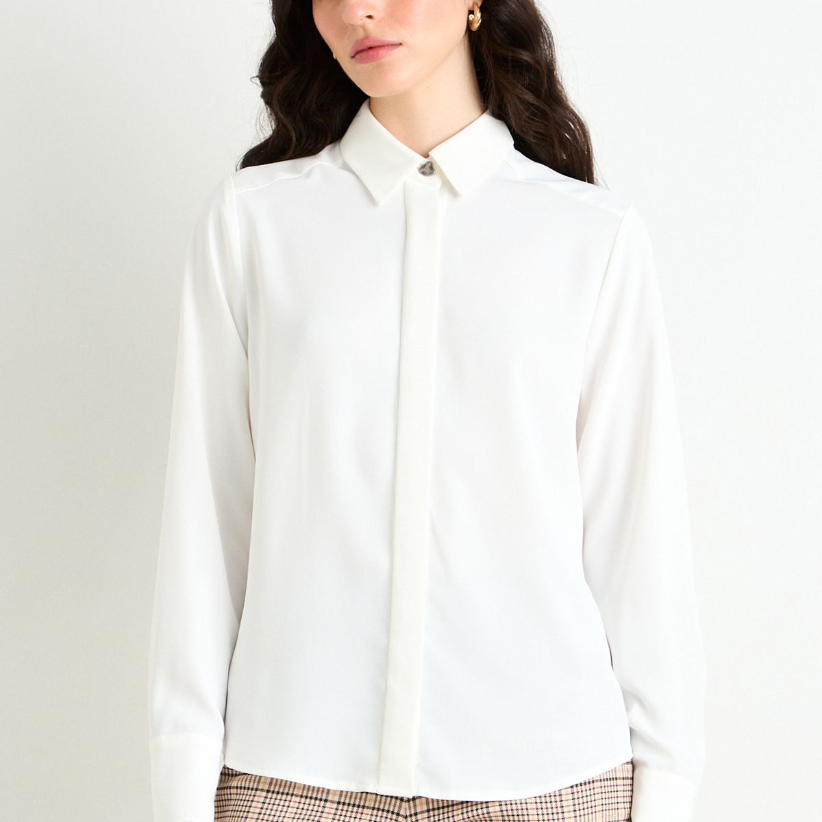 ASH - Blusas Manga Larga Mujer Crudo Ash