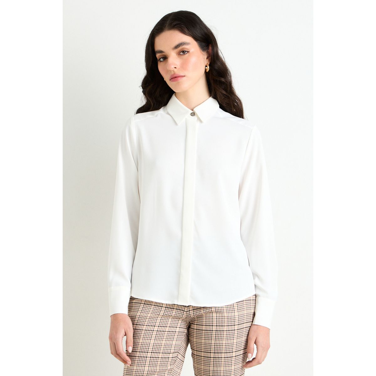 ASH - Blusas Manga Larga Mujer Crudo Ash