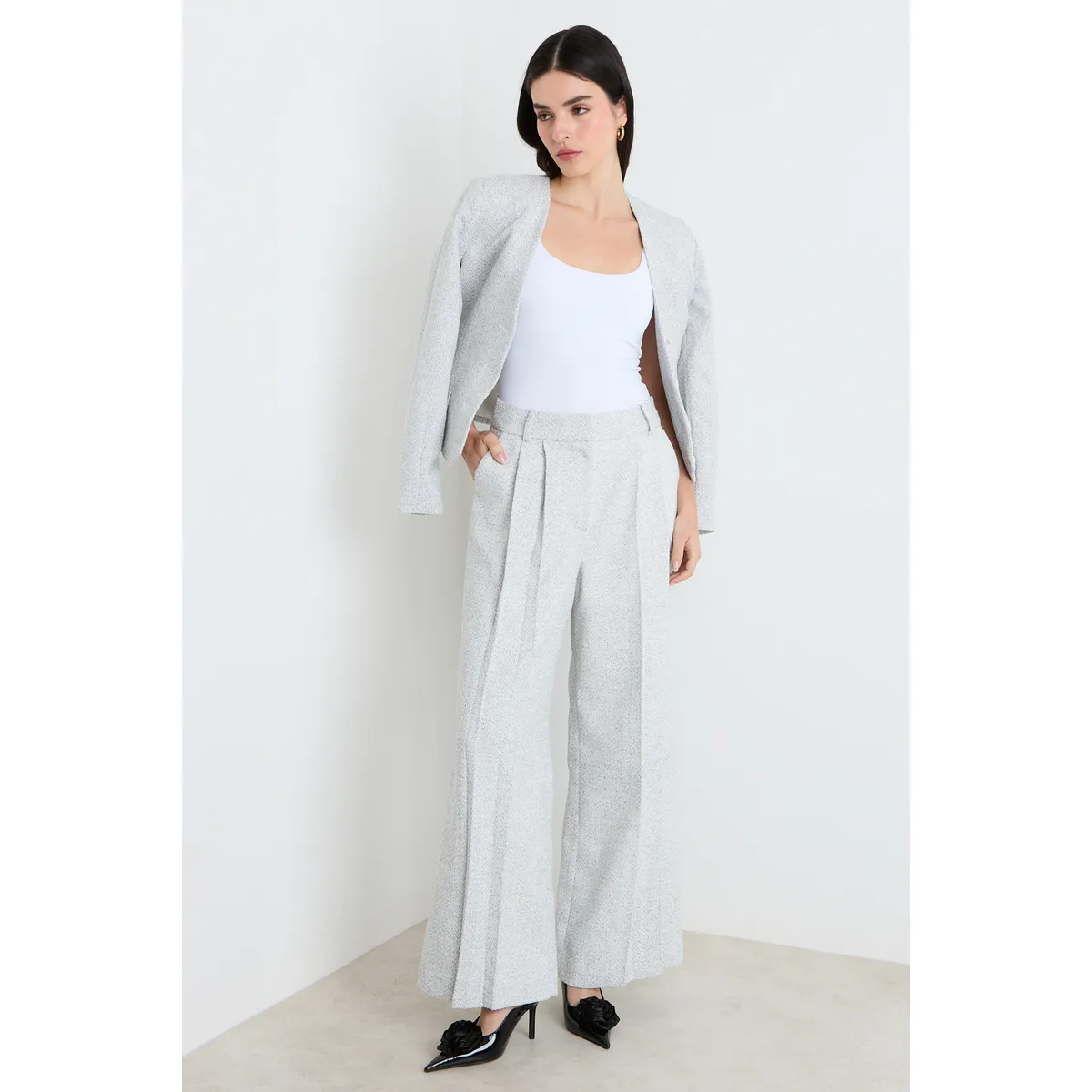 ASH - Pantalon Mujer Crudo Ash
