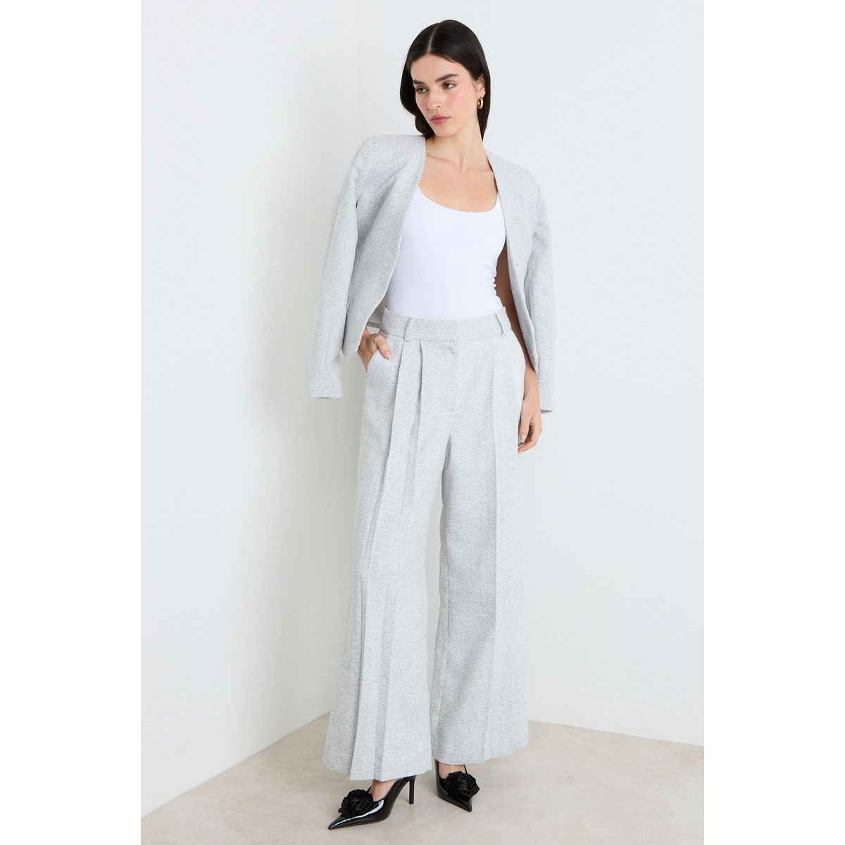 ASH - Pantalon Mujer Crudo Ash