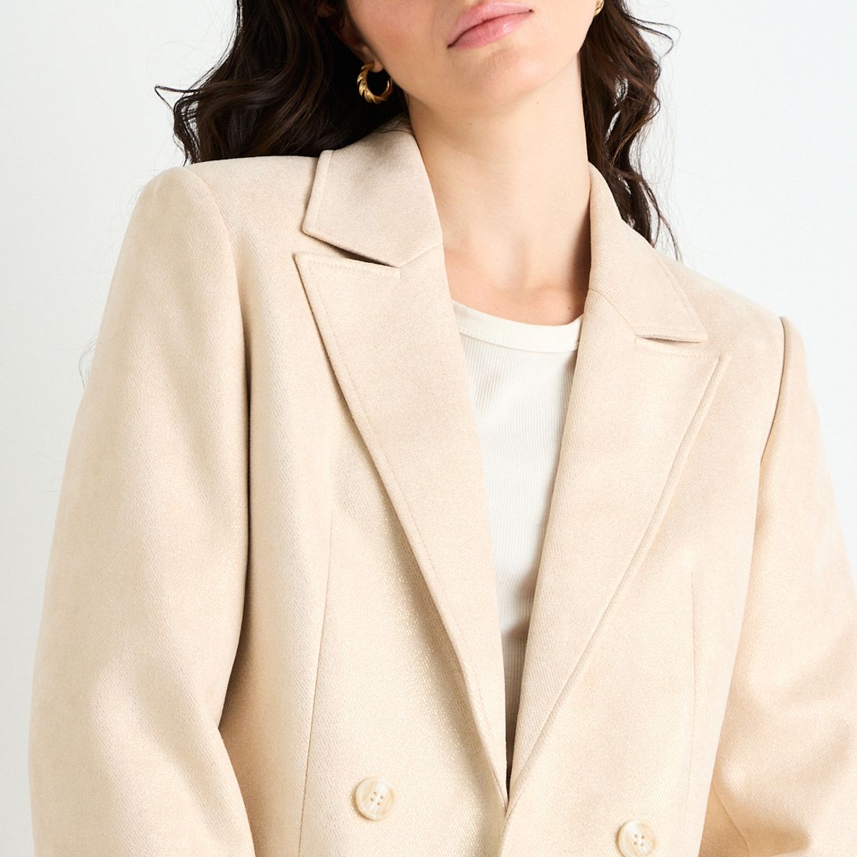 ASH - Blazer Mujer Beige Ash