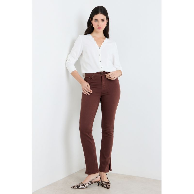 ASH - Jeans Mujer Café Ash