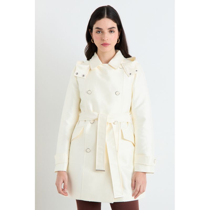 ASH - Impermeable Mujer Crudo Ash