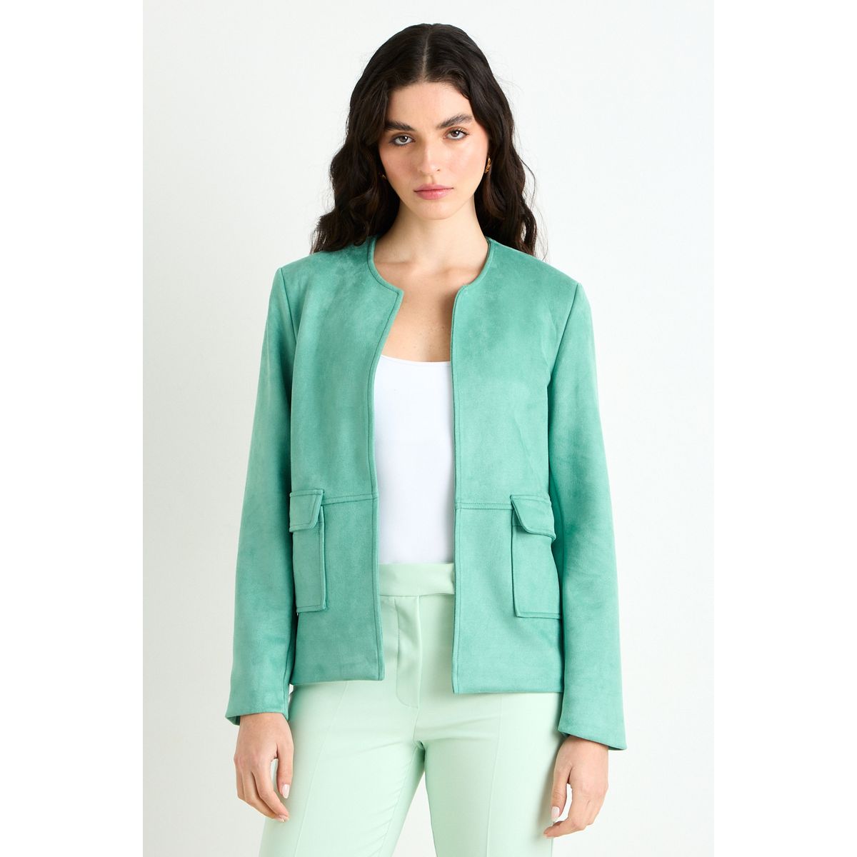 ASH - Chaqueta Mujer Verde Oliva Ash