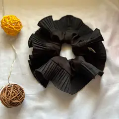 GENERICO - Scrunchie Rumba Clásica Simbi Negra