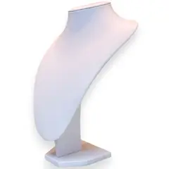 GENERICO - Exhibidor Cuello 29cm Bisuteria Joyas Blanco
