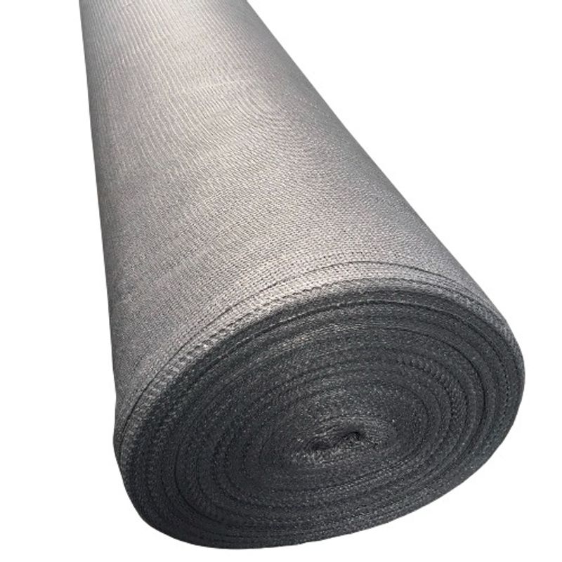 MARIENBERG - Malla Raschel Sombra Lisa 90% 4.20 x 50 m Color Gris Plata