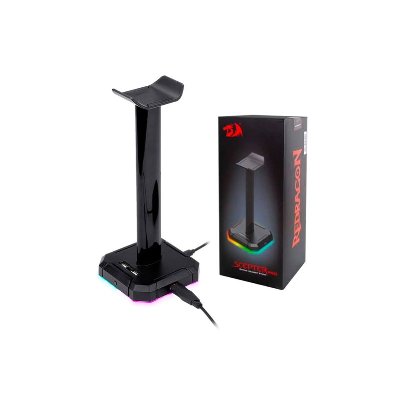 REDRAGON - Soporte Redragon Audífonos Ha300 Scepter Pro - Negro