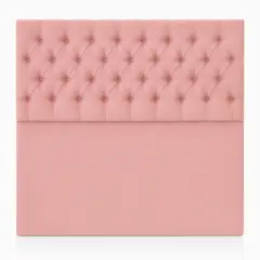 GENERICO - Respaldo De Cama 2 Plazas Rosado Top Quality