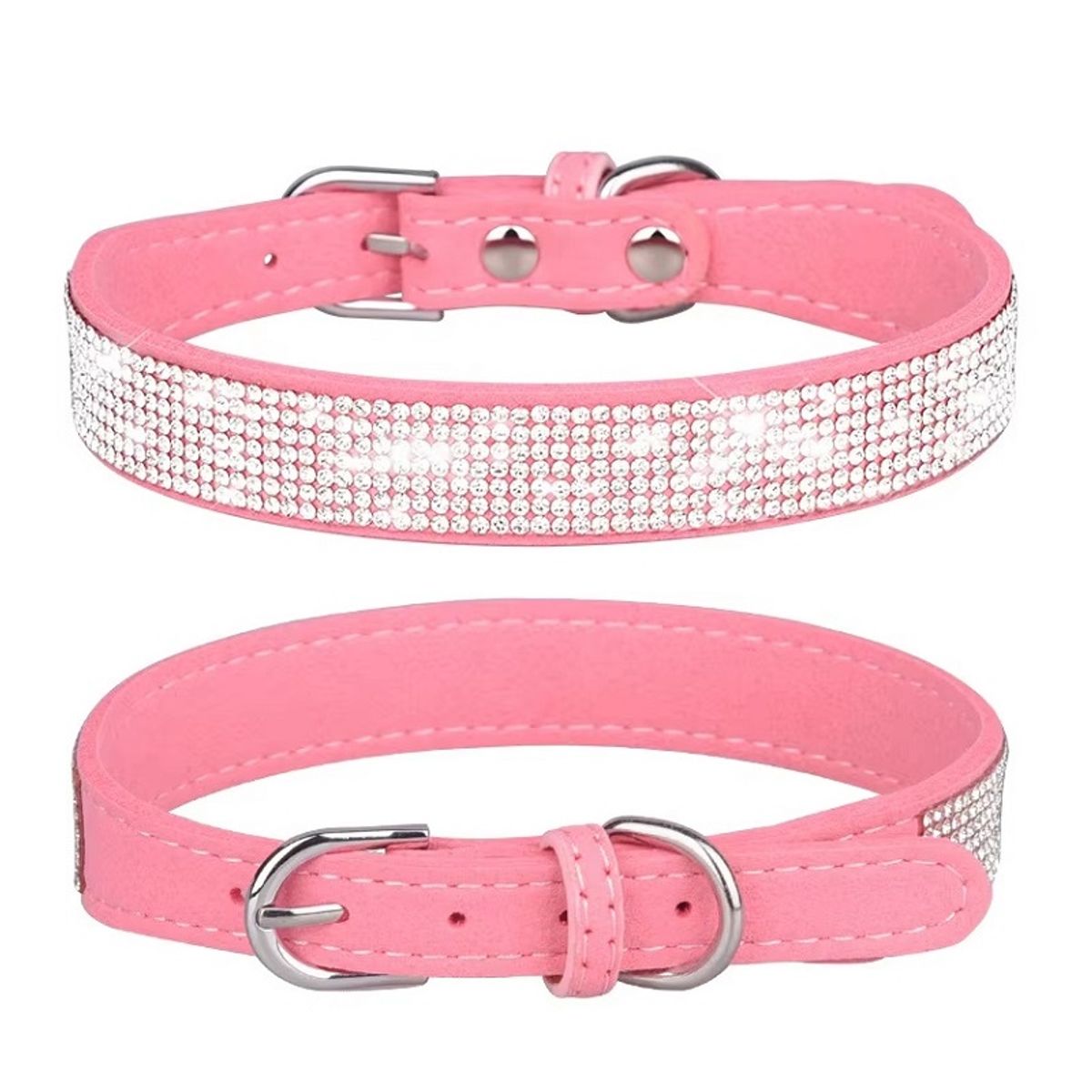 GENERICO - Collar con Brillantes para Perritas Grandes Glam XL