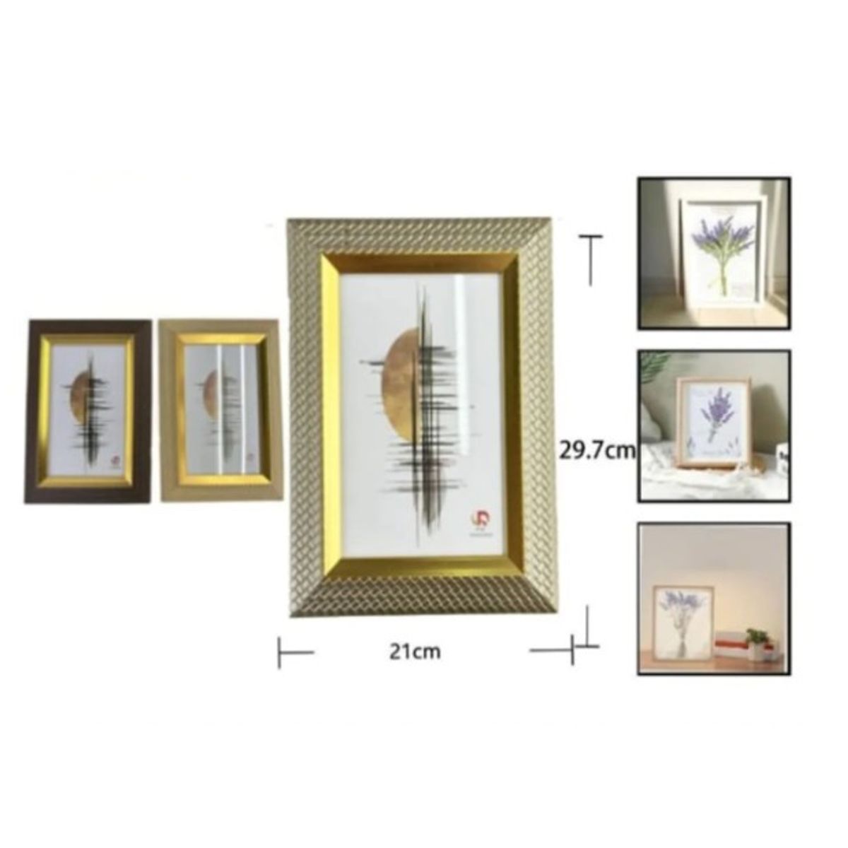 GENERICO - Marco De Fotos Para El Hogar 21X297 Cm