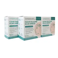 GENERICO - Pack Parche de silicona para cicatrices de Rostro y Cuerpo