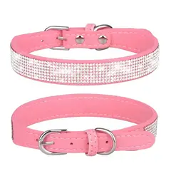 GENERICO - Collar con Brillantes para Perritas Grandes Glam 2XL