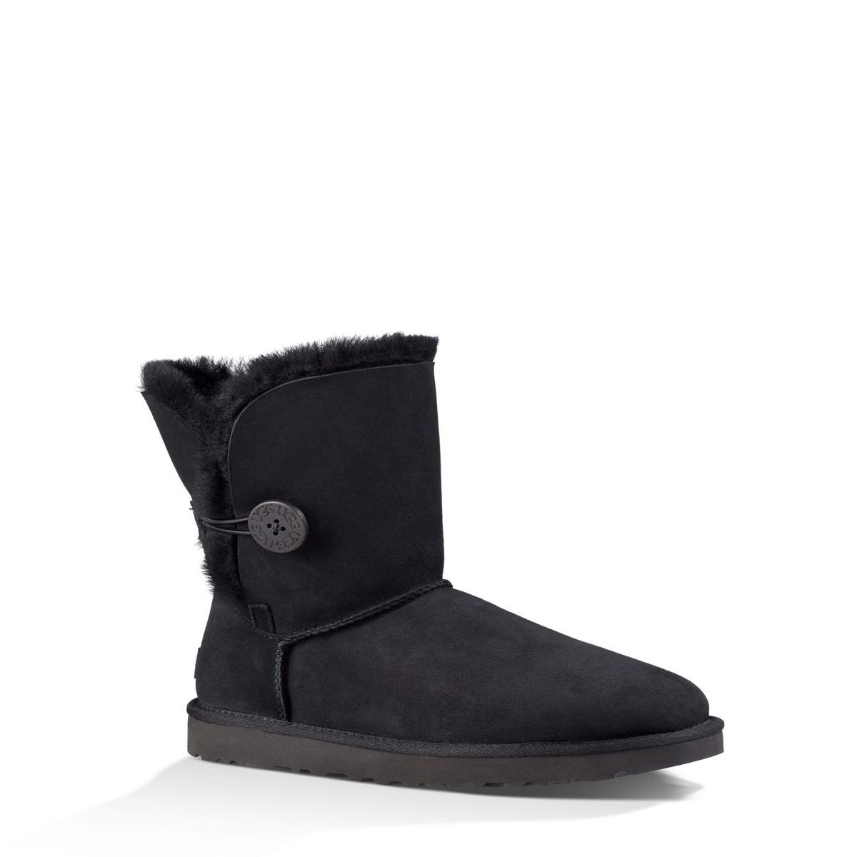 UGG - Bota Bailey Button II Mujer Negro