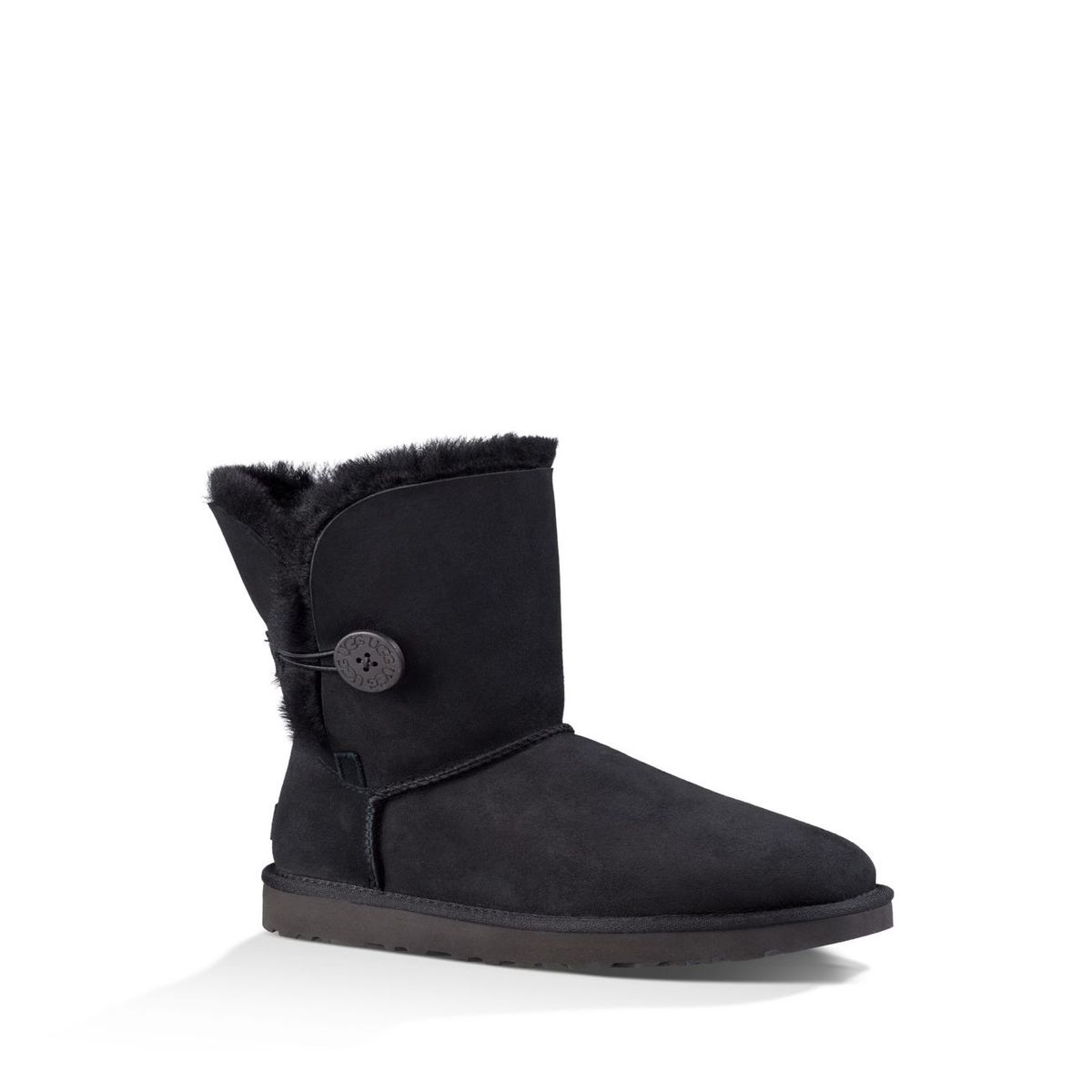 UGG - Bota Bailey Button II Mujer Negro