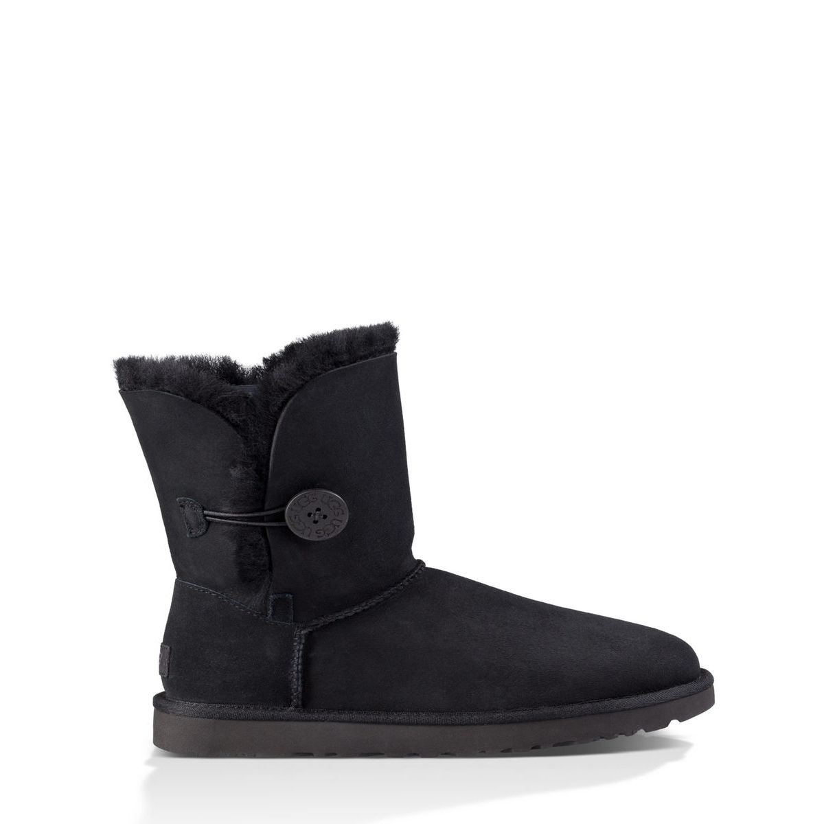 UGG - Bota Bailey Button II Mujer Negro