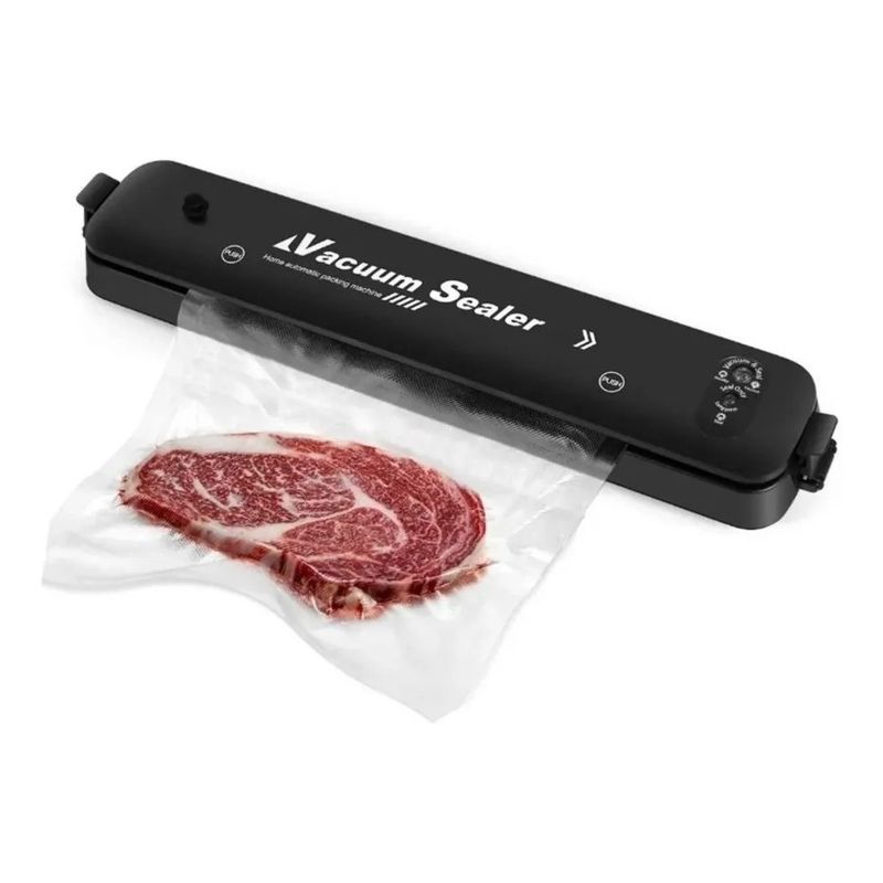 GENERICO - Maquina Sellado Vacio Sellador Bolsa Alimento 2 en 1 Sealer