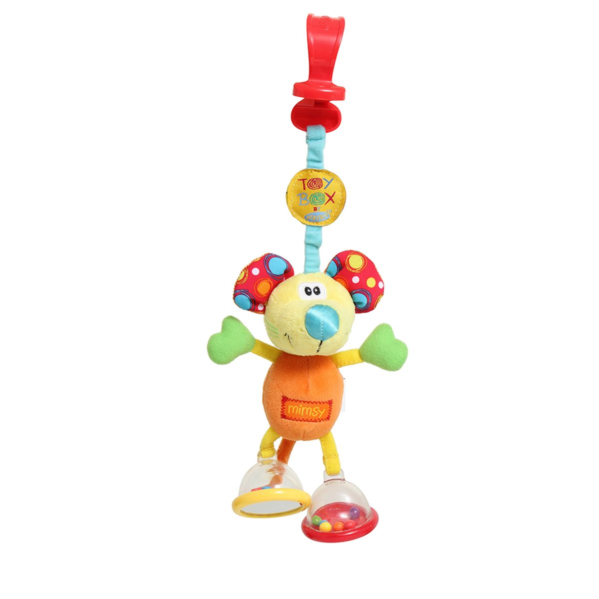 PLAYGRO - Sonajero Colgante Dingly Dangly Mimsy Playgro