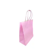 GENERICO - Bolsa Manilla De Papel A Color x12 Unidades Tamaño 14x20x8cm