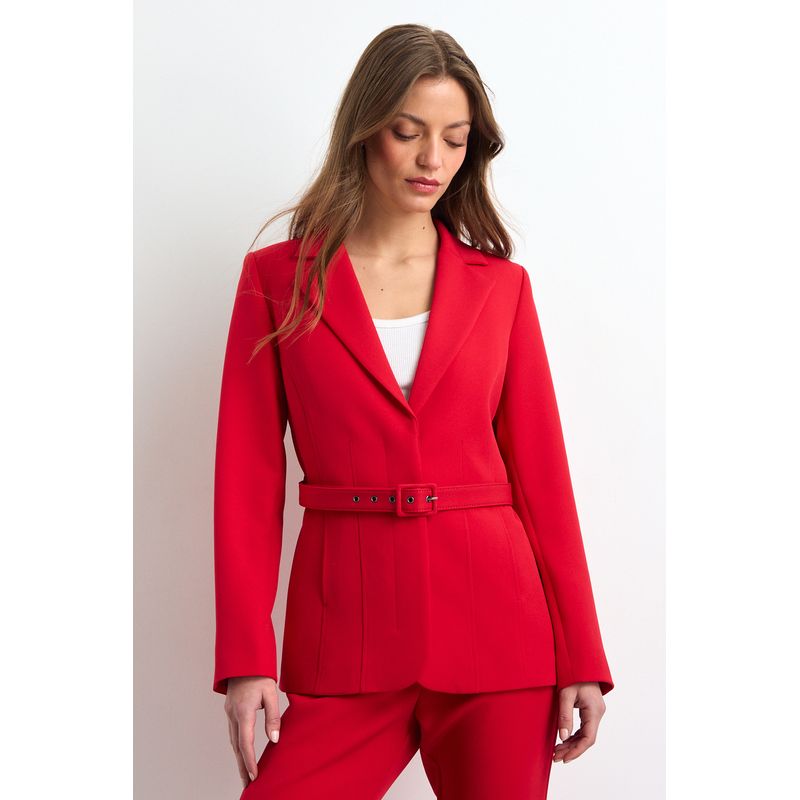 IO - Blazer Mujer Rojo Io