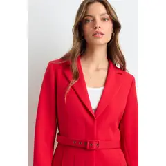 IO - Blazer Mujer Rojo