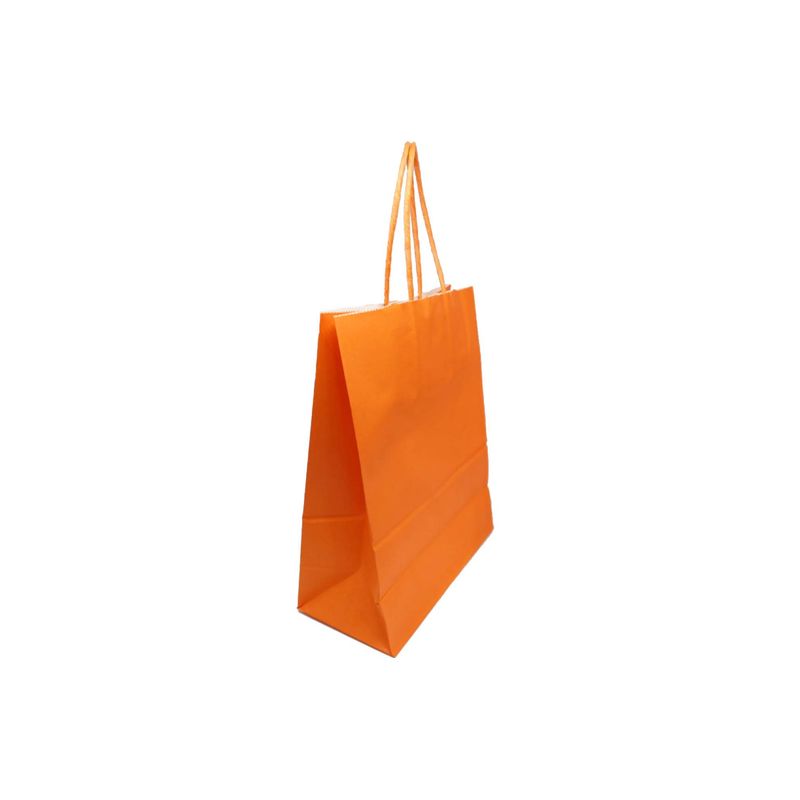 GENERICO - Bolsa Manilla De Papel A Color x12 Unidades Tamaño 14x20x8cm
