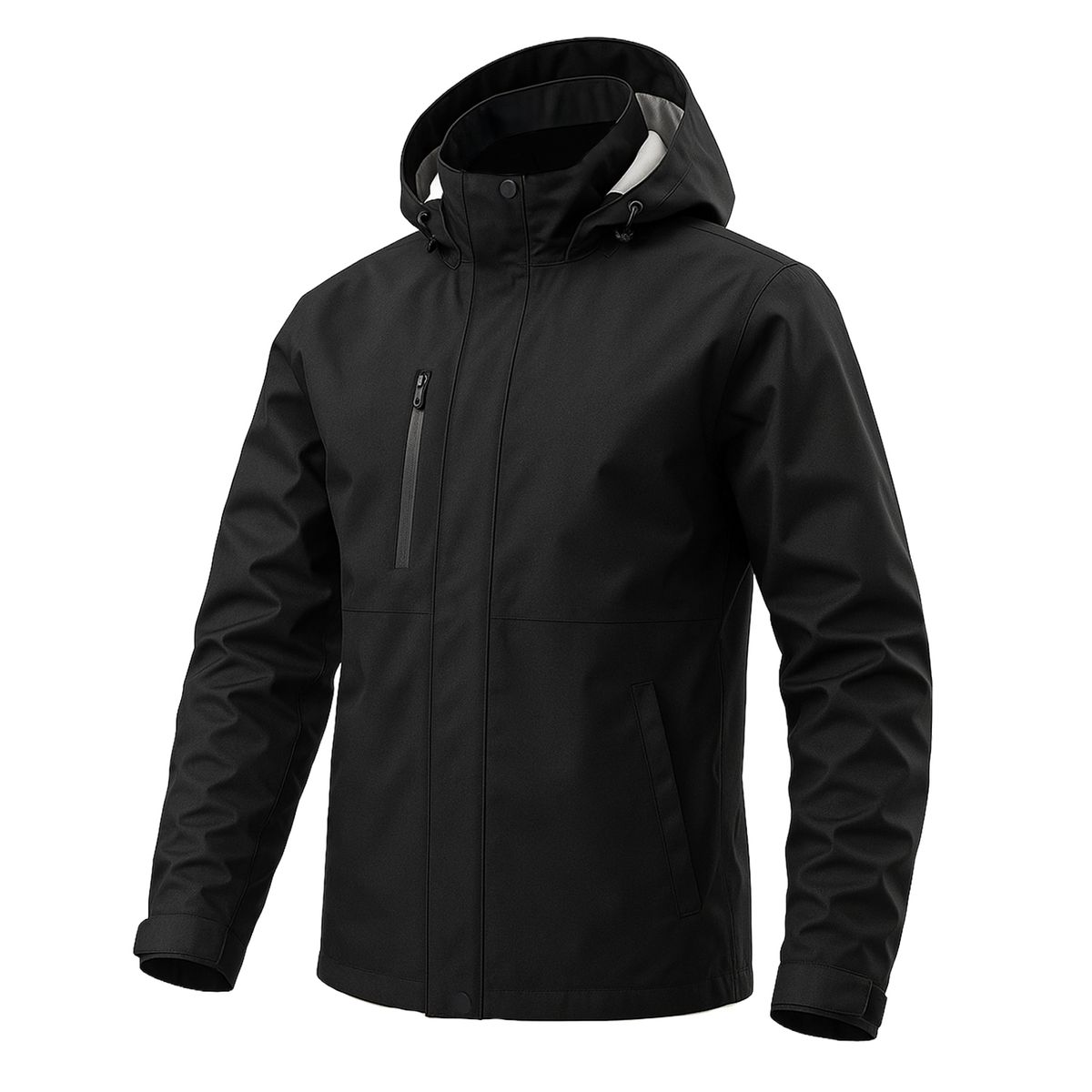ANDESLAND OUTDOOR APPAREL - Tercera Capa 100% Impermeable Bengala Negro Hombre