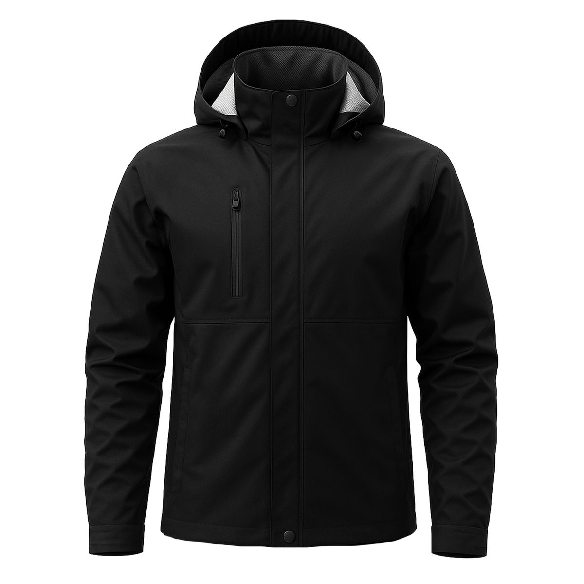 ANDESLAND OUTDOOR APPAREL - Tercera Capa 100% Impermeable Bengala Negro Hombre