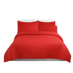 ANGELES DEL HOGAR - CUBRECAMA QUILT DE VERANO UNICOLOR TF KING