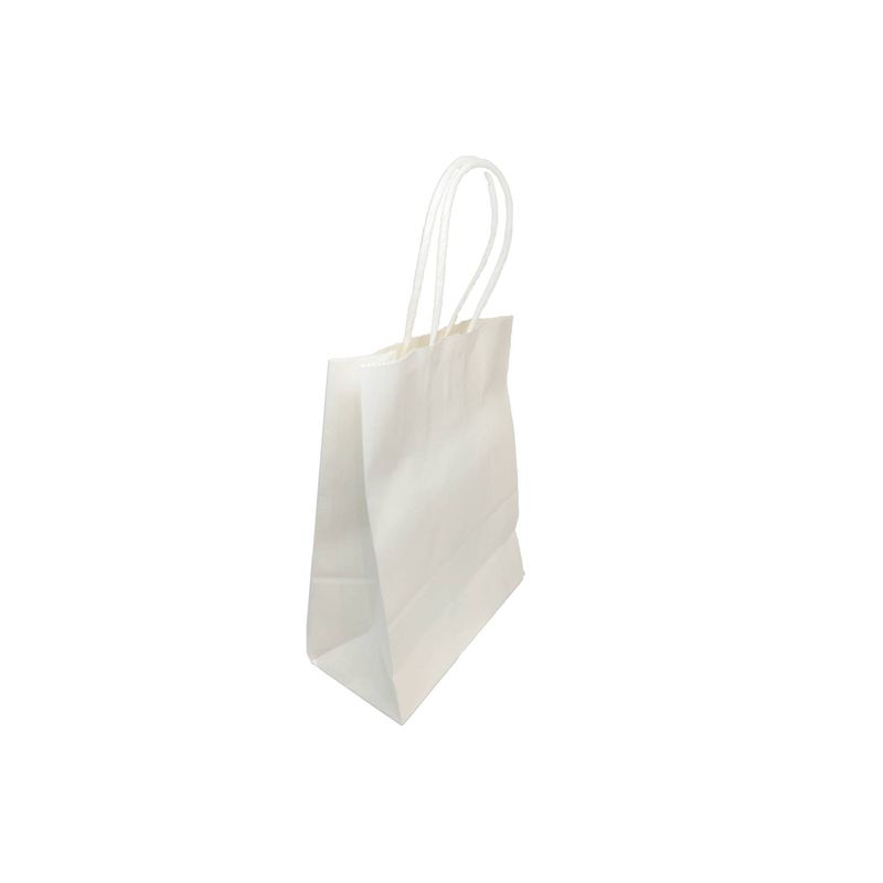 GENERICO - Bolsa Manilla De Papel A Color x12 Unidades Tamaño 14x20x8cm