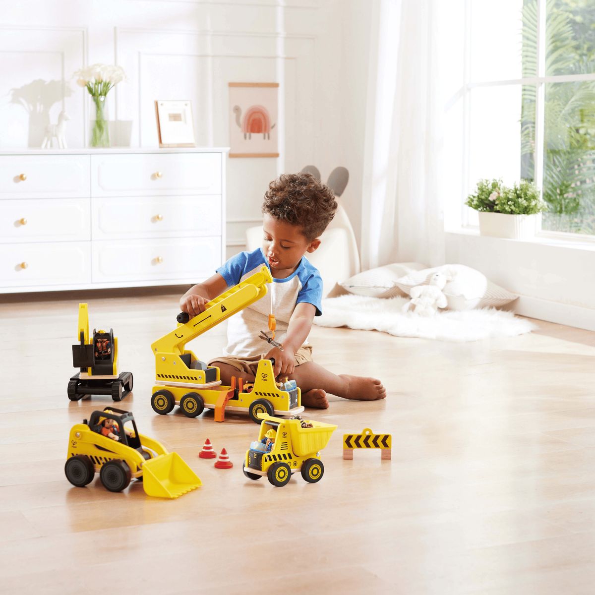 HAPE - Excavadora realista para juegos creativos