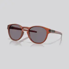 OAKLEY - Lentes Latch Prizm Grey Polarized/Fire Orange Frame