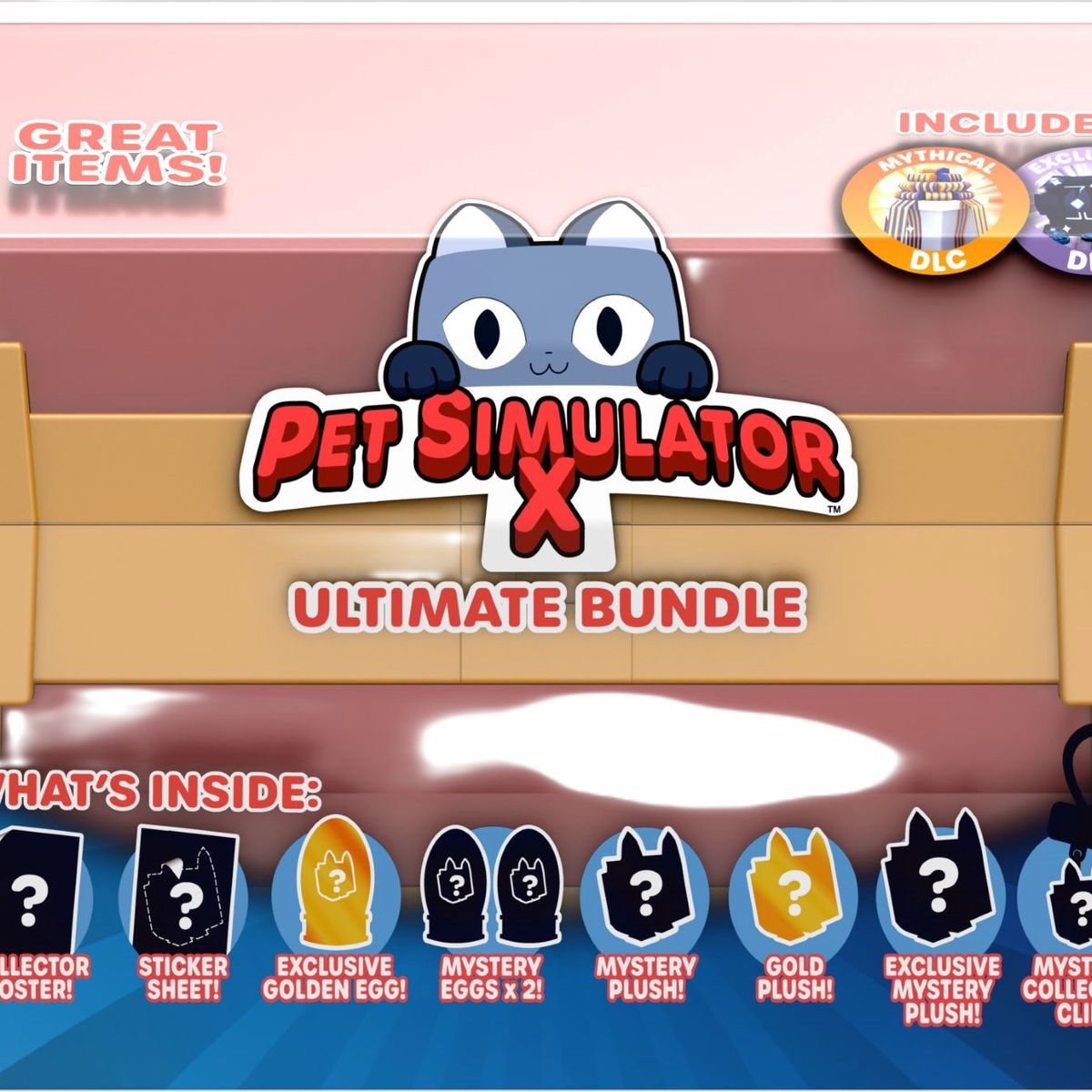 BOING TOYS - Pet Simulator Cofre Tesoro