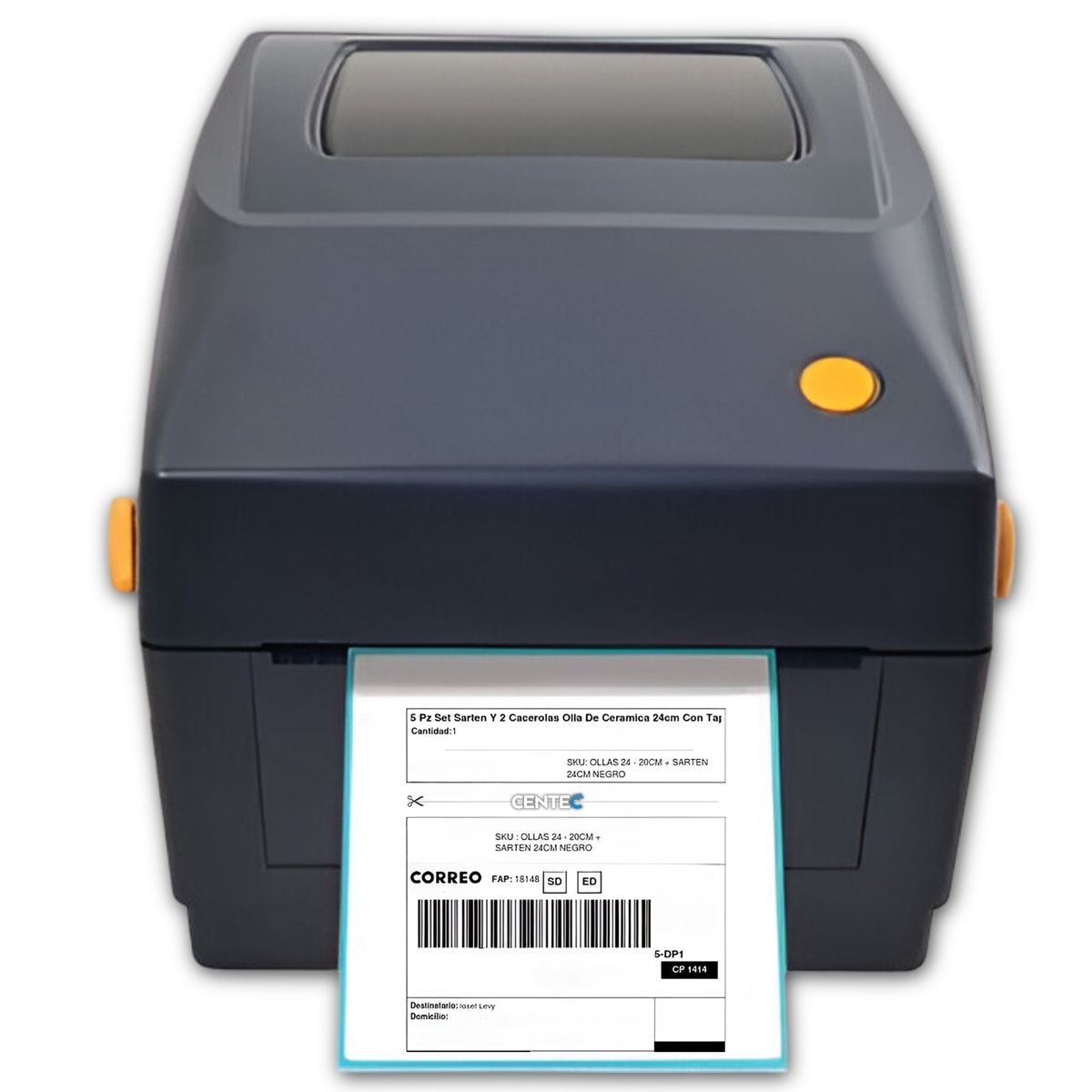 UTEK - Impresora Térmica de Etiquetas Autoadhesivas 108mm Multiusos