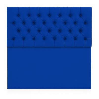 Imagen 2 del producto Respaldo De Cama 2 Plazas Azul Francia Capitone