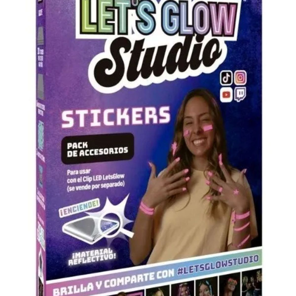 BOING TOYS - Lets Glow Studio Pack Accesorios