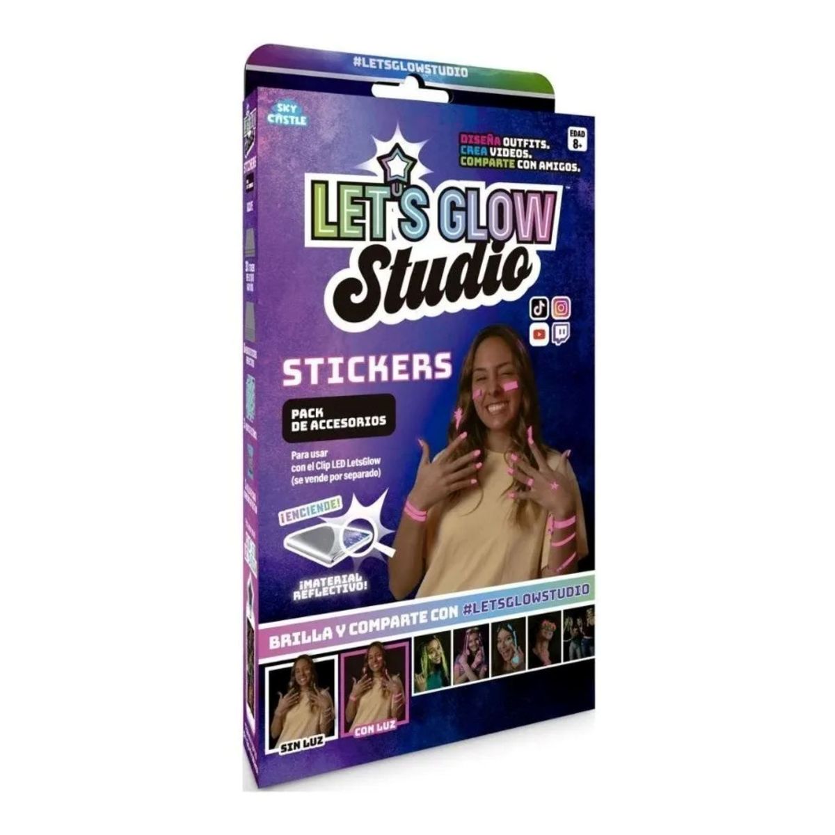 BOING TOYS - Lets Glow Studio Pack Accesorios