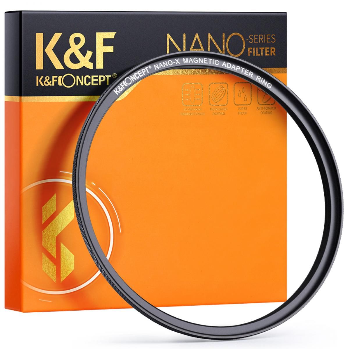 GENERICO - ANILLO DE BASE MAGNÉTICO VACÍO DE 72MM KF CONCEPT