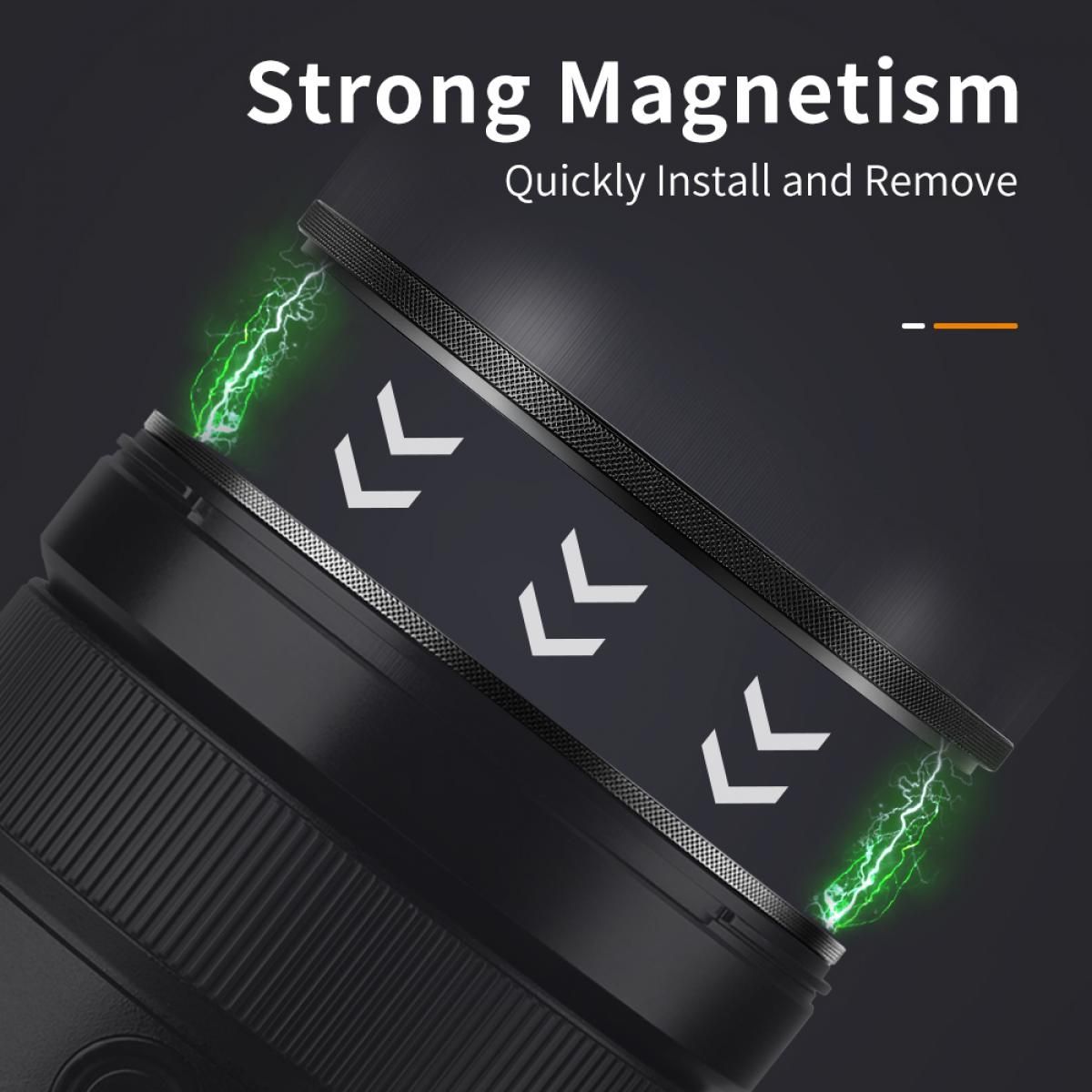 GENERICO - ANILLO DE BASE MAGNÉTICO VACÍO DE 72MM KF CONCEPT