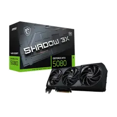 MSI - Tarjeta de Video Nvidia RTX 5080 Shadow 3X 16GB