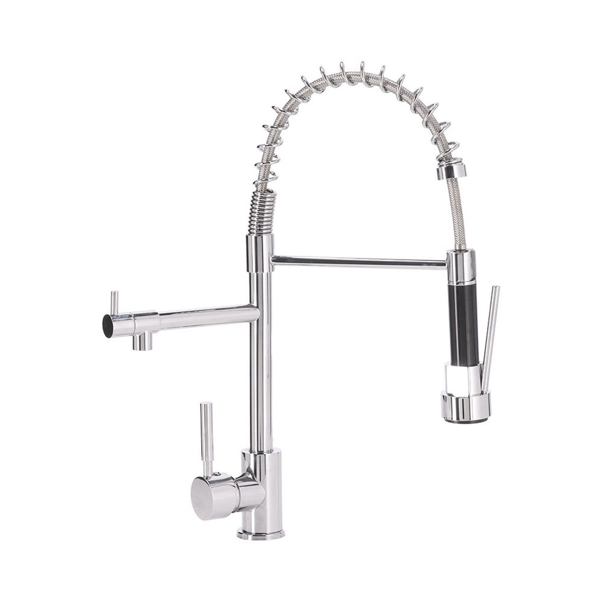 PMB - Monomando Lavaplatos Extraíble Bangor Cromo