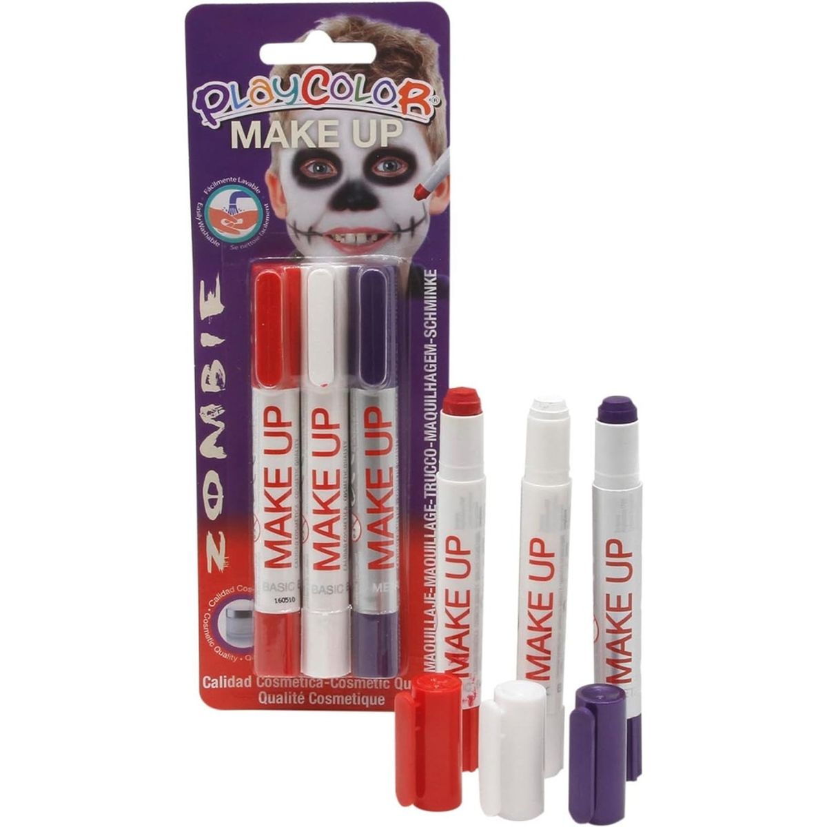 INSTANT - Maquillaje Temático Zombie Instant 3 Colores