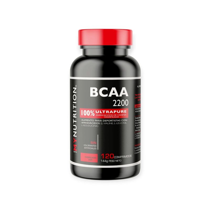 MYNUTRITION - BCAA 2200 120 COMPRIMIDOS - MY NUTRITION